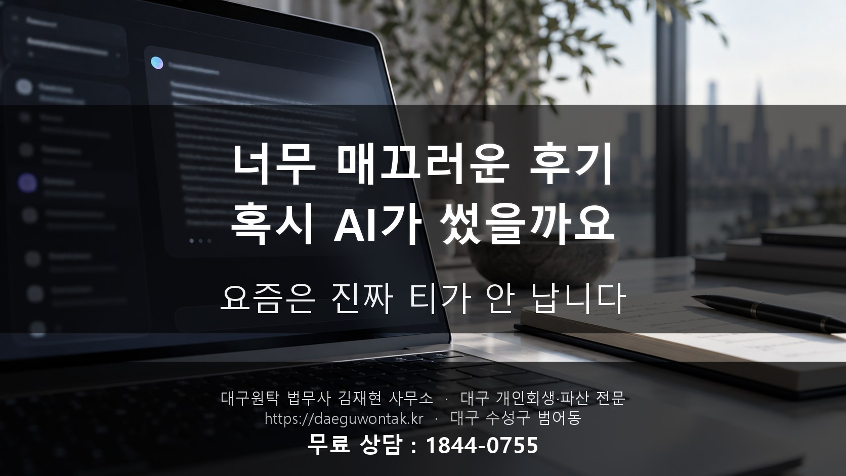 너무 매끄러운 후기, 혹시 AI가 썼을까요 — 요즘은 진짜 티가 안 납니다